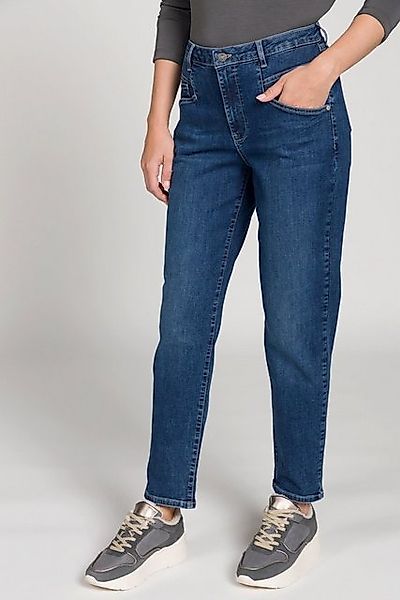 Gina Laura Regular-fit-Jeans Karotten-Jeans weite Passform 5-Pocket-Form günstig online kaufen