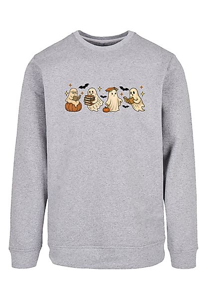 F4NT4STIC Sweatshirt Halloween Geist Cute Buch günstig online kaufen