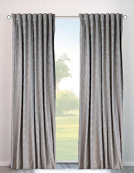 my home Vorhang Velvet Foil (2 günstig online kaufen
