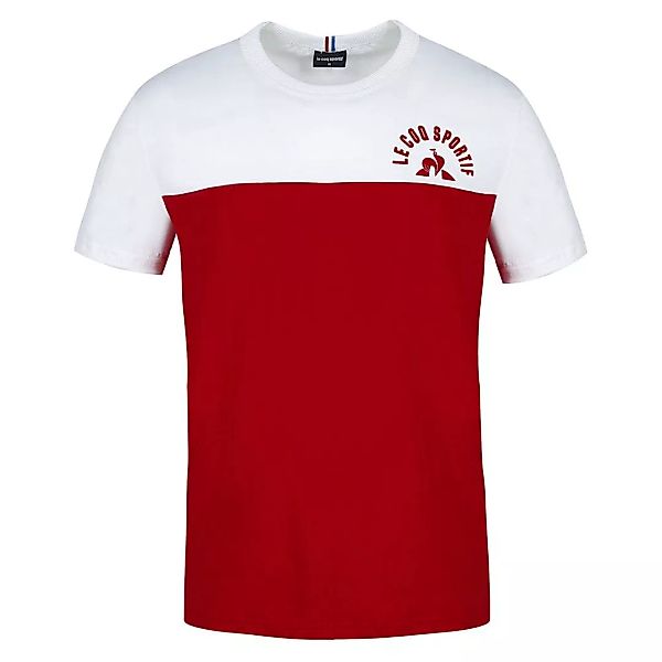 Le Coq Sportif Saison 2 N°1 Kurzärmeliges T-shirt XL Pure Red / New Optical günstig online kaufen