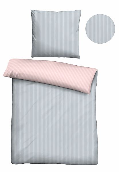 Castell - Markenbettwäsche Wendebettwäsche "0040774" 2 Stk. tlg. hautsympat günstig online kaufen