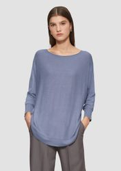 QS Longpullover Strickpullover Strickpullover mit Fledermausärmeln günstig online kaufen