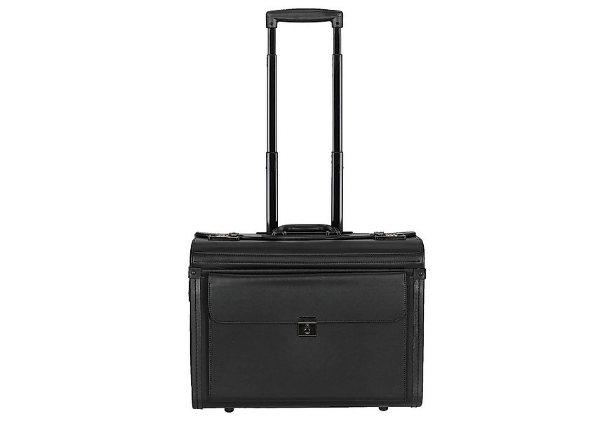 D&N Aktenkoffer Business - 2-Rollen Pilotenkoffer 48 cm PU (schwarz), 2 Rol günstig online kaufen