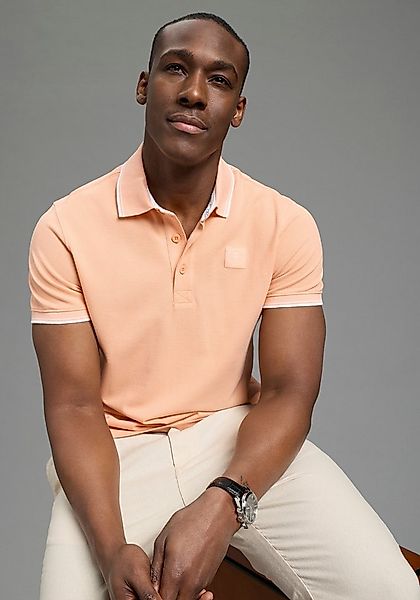 DELMAO Poloshirt Kurzarm, lockere Passform, Polokragen, für Tennis oder Gol günstig online kaufen