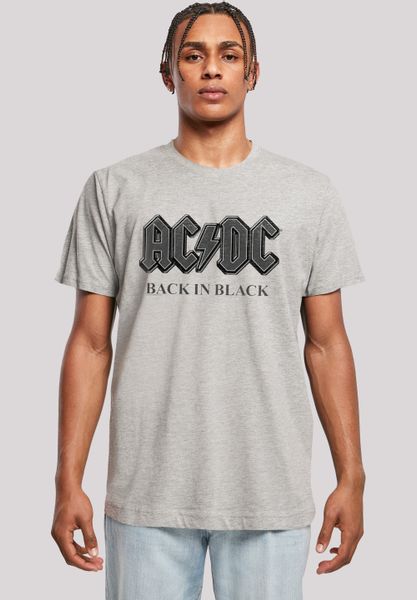 F4NT4STIC T-Shirt "ACDC Back in Black" Premium Qualität günstig online kaufen