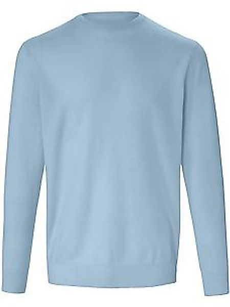 Pullover aus 100% Premium-Kaschmir Peter Hahn Cashmere blau günstig online kaufen