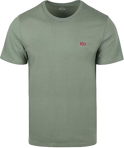 Levi's T-Shirt Original Grün - Größe S günstig online kaufen