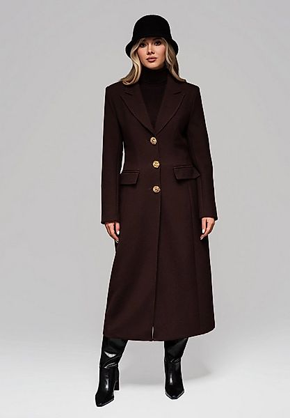 OMBRE Wintermantel Langer Damenmantel günstig online kaufen