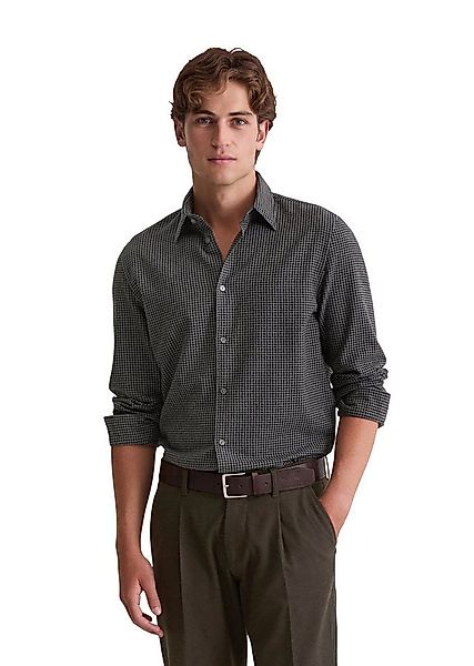 Marc O'Polo Langarmhemd aus leichtem Bio-Baumwoll-Flanell günstig online kaufen