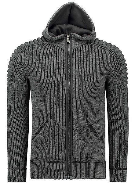 BLACKROCK Strickpullover Strickjacke mit Kapuze günstig online kaufen