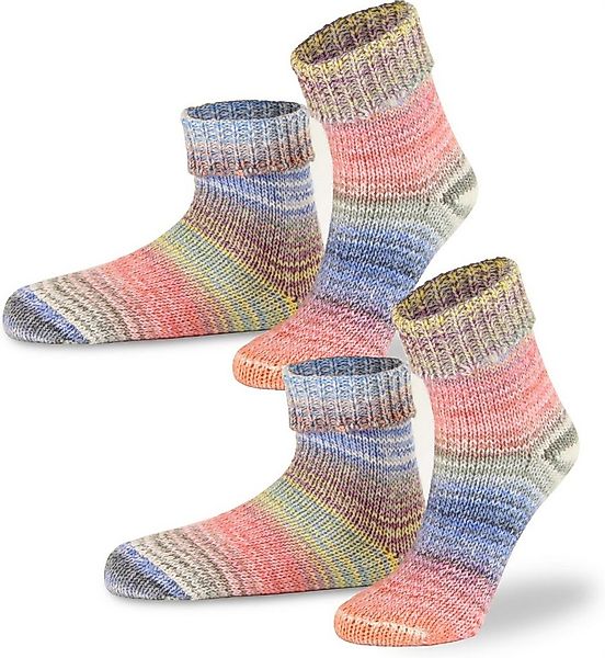 normani Thermosocken 2 Paar Skandinavische Wollsocken mit Umschlag (2 Paar) günstig online kaufen