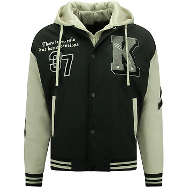 Enos  Blazer Oversized College Jacken Mit Kapuze günstig online kaufen