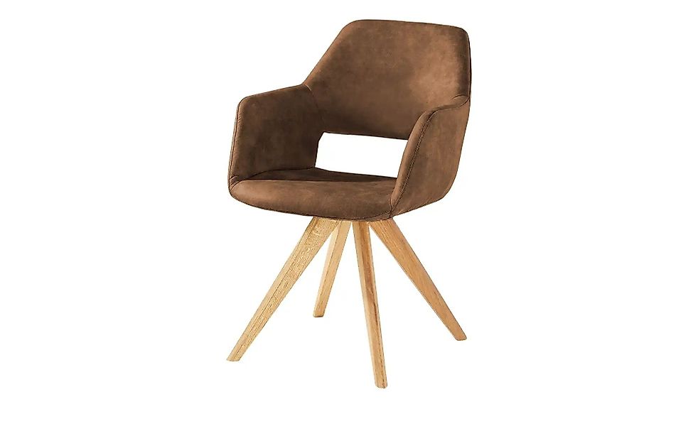Woodford Armlehnstuhl  Berlin ¦ braun ¦ Maße (cm): B: 57 H: 85 T: 67.0 Stüh günstig online kaufen