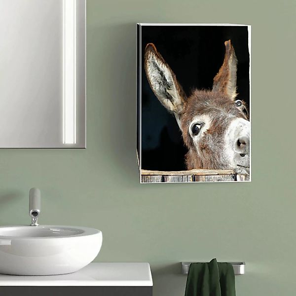 Banjado XXL Medizinschrank Abschliessbar 35x46x15cm Arzneischrank Weiß Aus günstig online kaufen