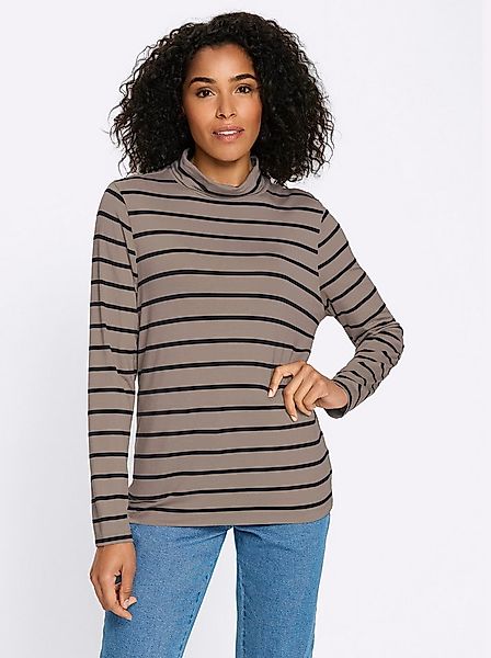 Sieh an! T-Shirt Rollkragenshirt . günstig online kaufen