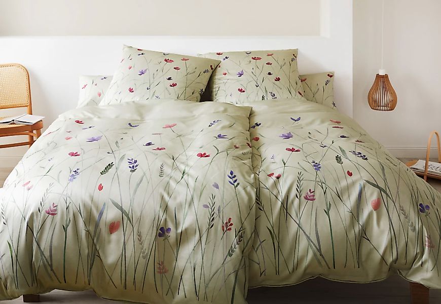 Elegante Bettwäsche "Highlife" 2 Stk. tlg. angenehmes Hautgefühl günstig online kaufen