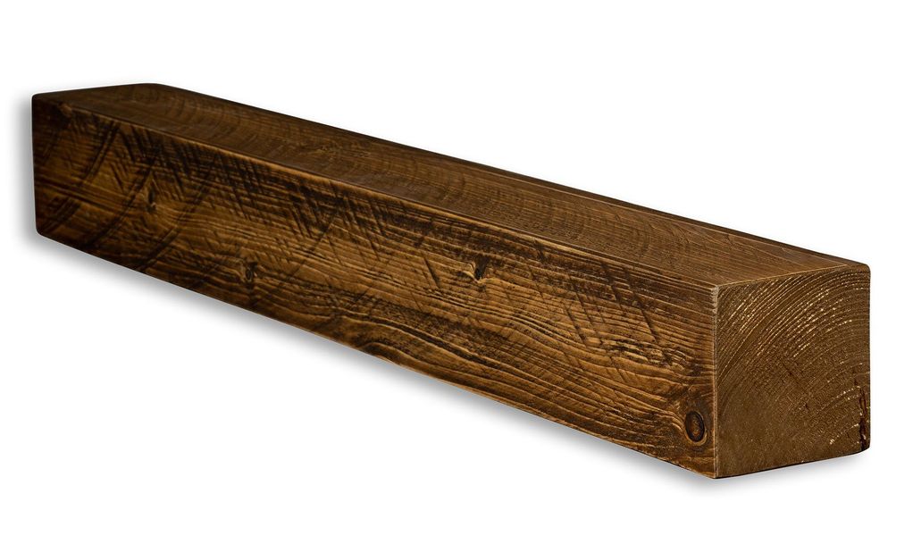 Levandeo® Wandregal, levandeo Wandregal Holz Massiv günstig online kaufen