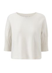 SASSYCLASSY Strickpullover Kurzarm Strickpullover Damen mit günstig online kaufen