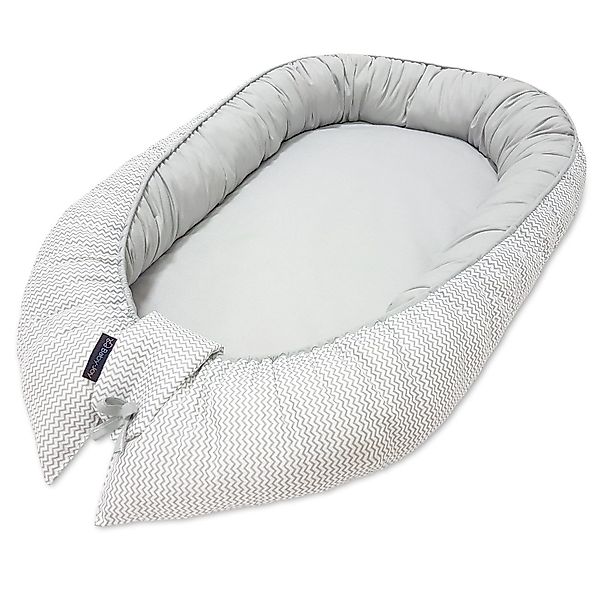 Baby-Joy Babyschlafsack Babynest Kokon ZICK ZACK günstig online kaufen
