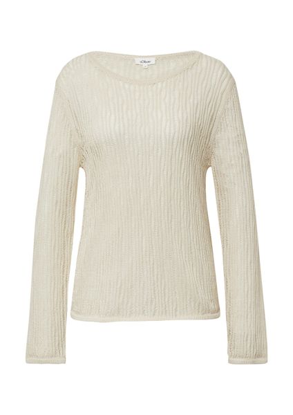 s.Oliver Longpullover Strickpullover Luftiger Strickpullover aus günstig online kaufen