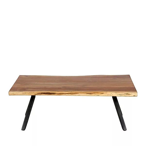 Sofa Tisch im Industry und Loft Stil natürlicher Baumkante günstig online kaufen