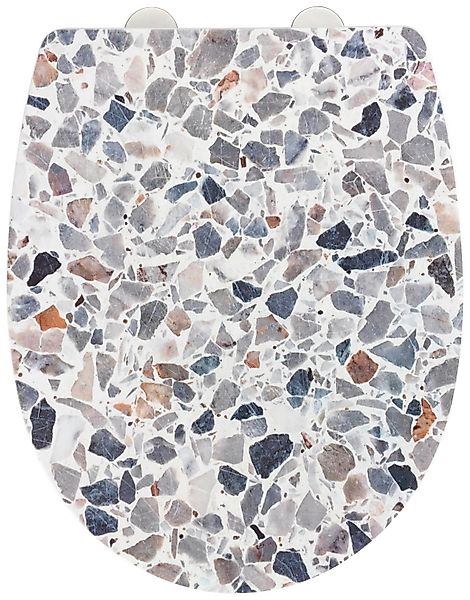 WENKO WC-Sitz Terrazzo High Gloss (1-St), günstig online kaufen