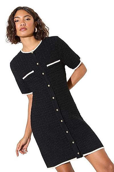 Friends Like These Minikleid Friends Like These Geknöpftes Bouclé-Minikleid günstig online kaufen