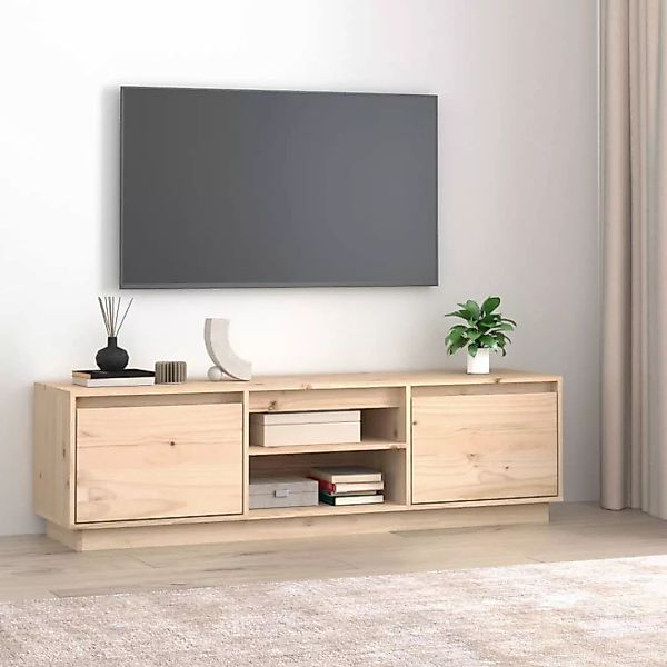 Vidaxl Tv-schrank 140x35x40 Cm Massivholz Kiefer günstig online kaufen