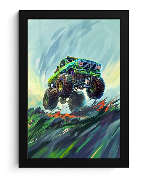 MuchoWow Poster Monstertruck - Auto - günstig online kaufen