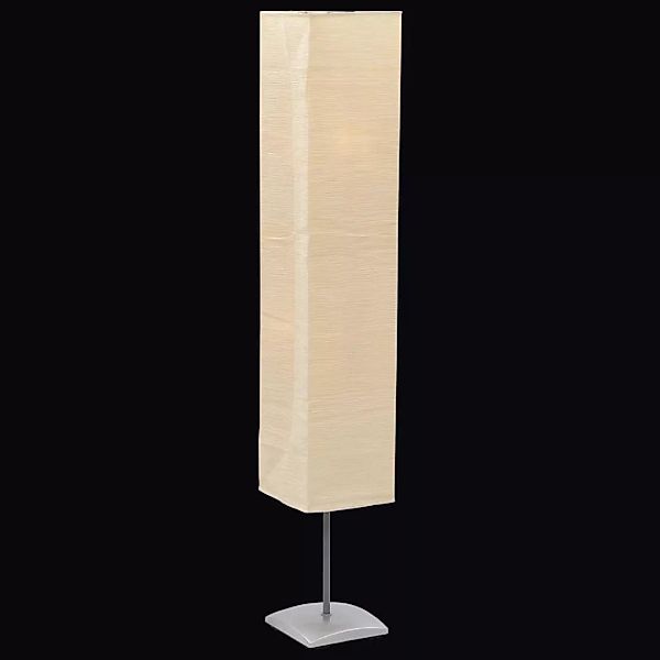 Standleuchte Mit Stahlstender 135 Cm Beige günstig online kaufen