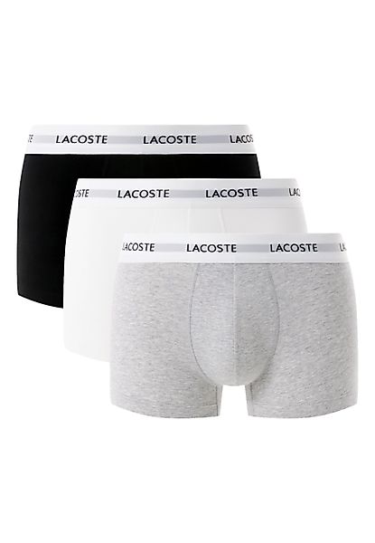 Lacoste Boxershorts Boxershorts Unterhosen 3-Pack (3-St) günstig online kaufen