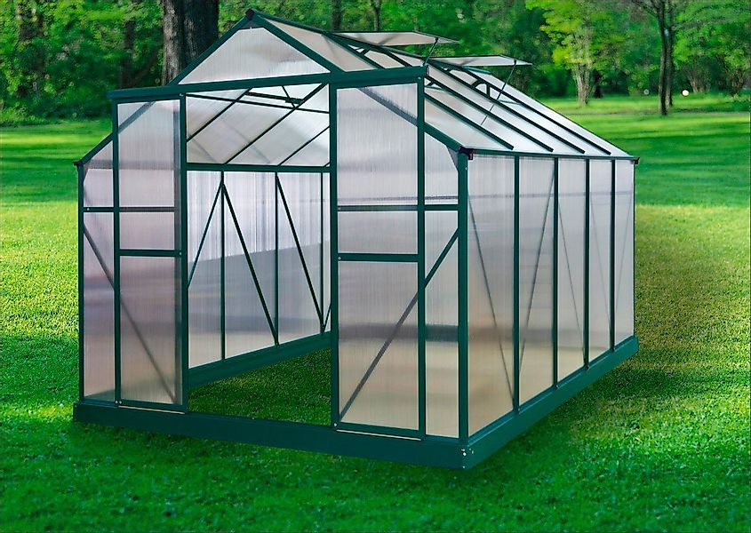 KONIFERA Gewächshaus Asti 3600, BxTxH: 244 x 366 x 215 cm, 6 mm Wandstärke, günstig online kaufen