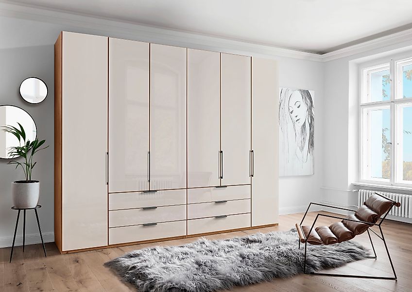 WIEMANN Drehtürenschrank "Monaco" mit Glasfront sowie hochwertige Beschläge günstig online kaufen