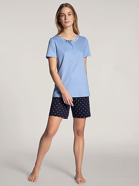 CALIDA Shorty "Night Lovers", 2 Stk. Interlock-Qualität, Pure Cotton, Kurza günstig online kaufen