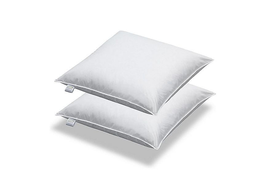 SPESSARTTRAUM Kopfkissen 2 Stück Kissen Kopfkissen Sofakissen Füllkissen Fe günstig online kaufen