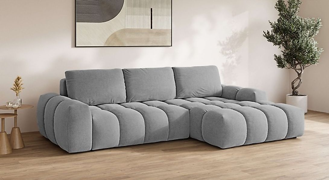 INOSIGN Ecksofa »AZITA klein optionale Schlafsofa mit Bettkasten, B/T/H: 27 günstig online kaufen
