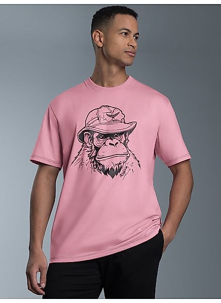 Trigema T-Shirt TRIGEMA T-Shirt mit Affen-Printmotiv günstig online kaufen