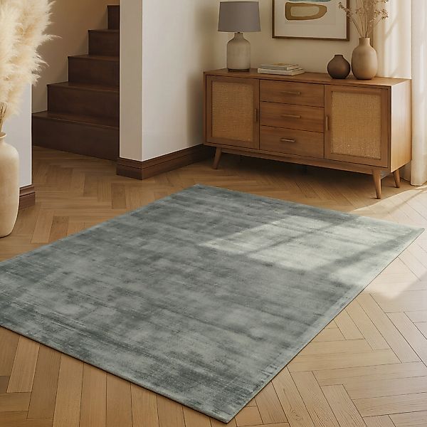 vikosa Teppich "Jane" rechteckig 10 mm Höhe Dezenter Glanz, Weich, Seidenop günstig online kaufen