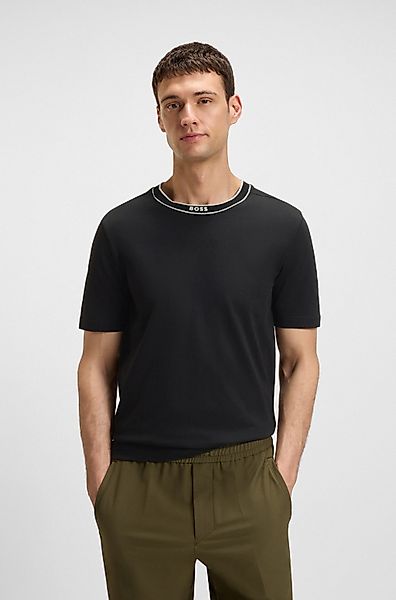 BOSS GREEN T-Shirt Tee mit Streifendetail günstig online kaufen