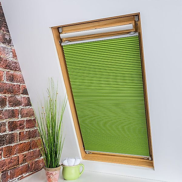 Liedeco Dachfensterplissee Universal Dachfenster-Plissee, verdunkelnd, ohne günstig online kaufen