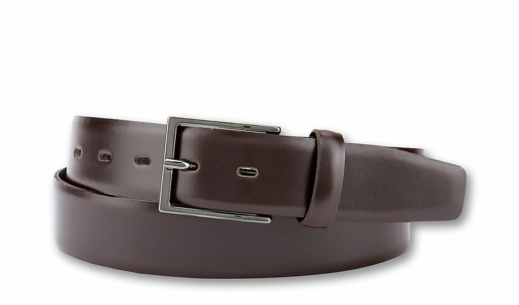 BERND GÖTZ Ledergürtel "Ledergürtel mit dunkler Dornschließe" günstig online kaufen