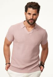 SOULSTAR Poloshirt mit offenem Kragen Herren günstig online kaufen