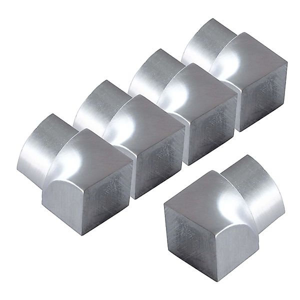 Dalsys Inneneck Fliesenschiene Viertelkreis 5x 12,5mm Edelstahl Gebürstet günstig online kaufen