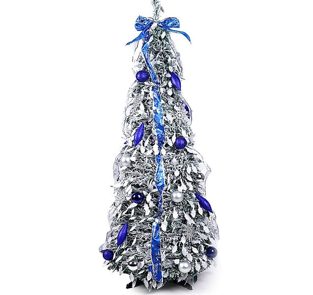 ElitVita Künstlicher Weihnachtsbaum Pop Up Weihnachtsbaum, 150 cm, mit Schl günstig online kaufen