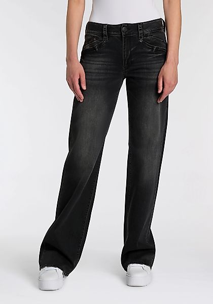 Herrlicher Straight-Jeans "Prime New Recycled Denim Black Light", mit hohem günstig online kaufen
