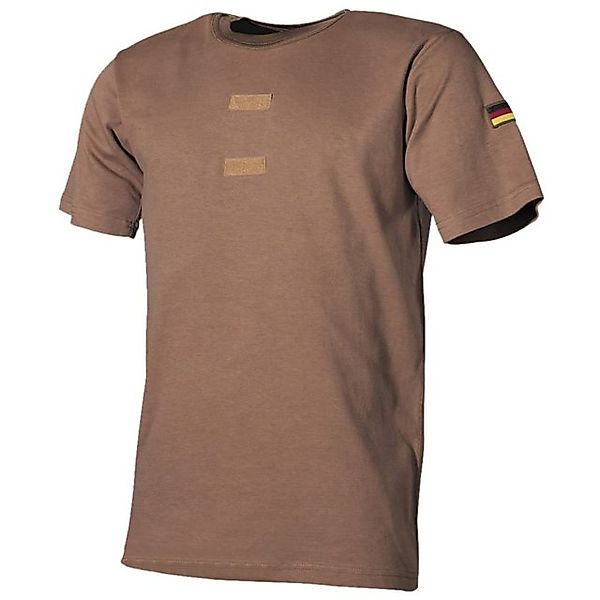 MFH T-Shirt Bundeswehr T-Shirt Tropen mit Flaggen & Klett günstig online kaufen