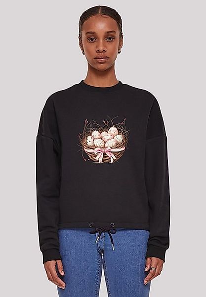 F4NT4STIC Sweatshirt Osterei Nest Korb Dekor Premium Qualität günstig online kaufen