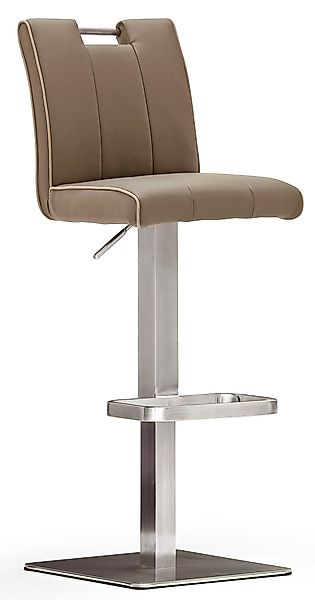 MCA furniture Bistrostuhl »BARBECOOL«, mit Rückenlehne, Bodenplatte eckig, günstig online kaufen