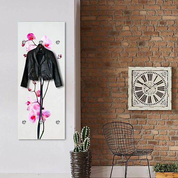 queence Garderobenleiste "Alaula", Wand Garderobe, wischtechnik, Beton Opti günstig online kaufen