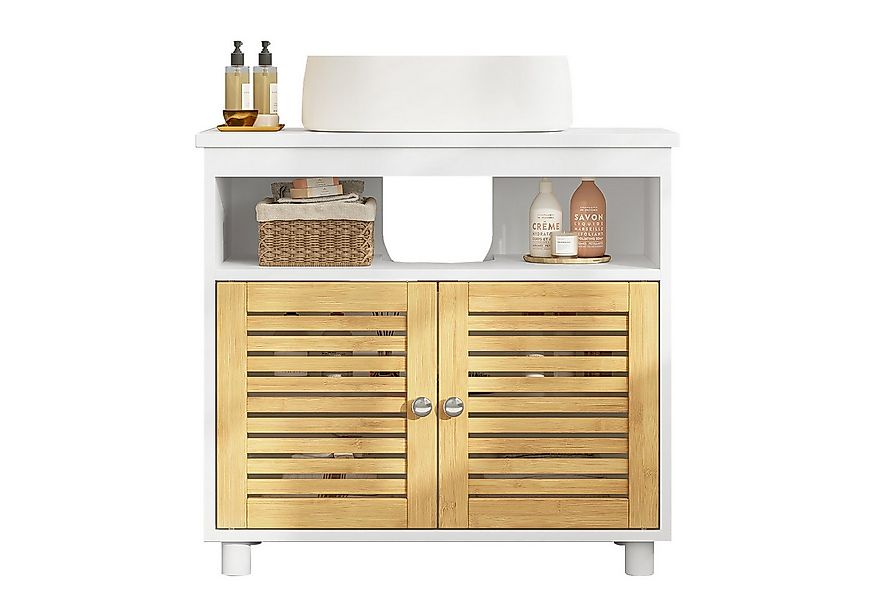 MSMASK Waschbeckenunterschrank Badezimmerschrank Badschrank Unterschrank Au günstig online kaufen